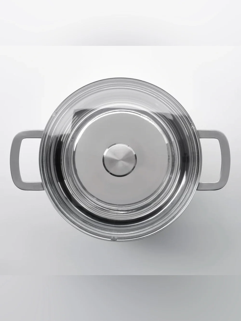 IKEA HEMKOMST Stainless Steel Stock Pot With Glass Lid 10.6 Qt 10L 105.131.46
